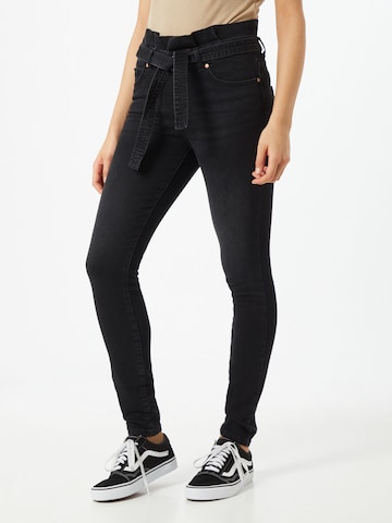 Skinny Jean 'Hush' ONLY en noir : devant