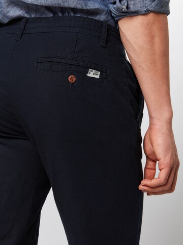 Regular Pantalon chino 'Venedig' INDICODE JEANS en bleu