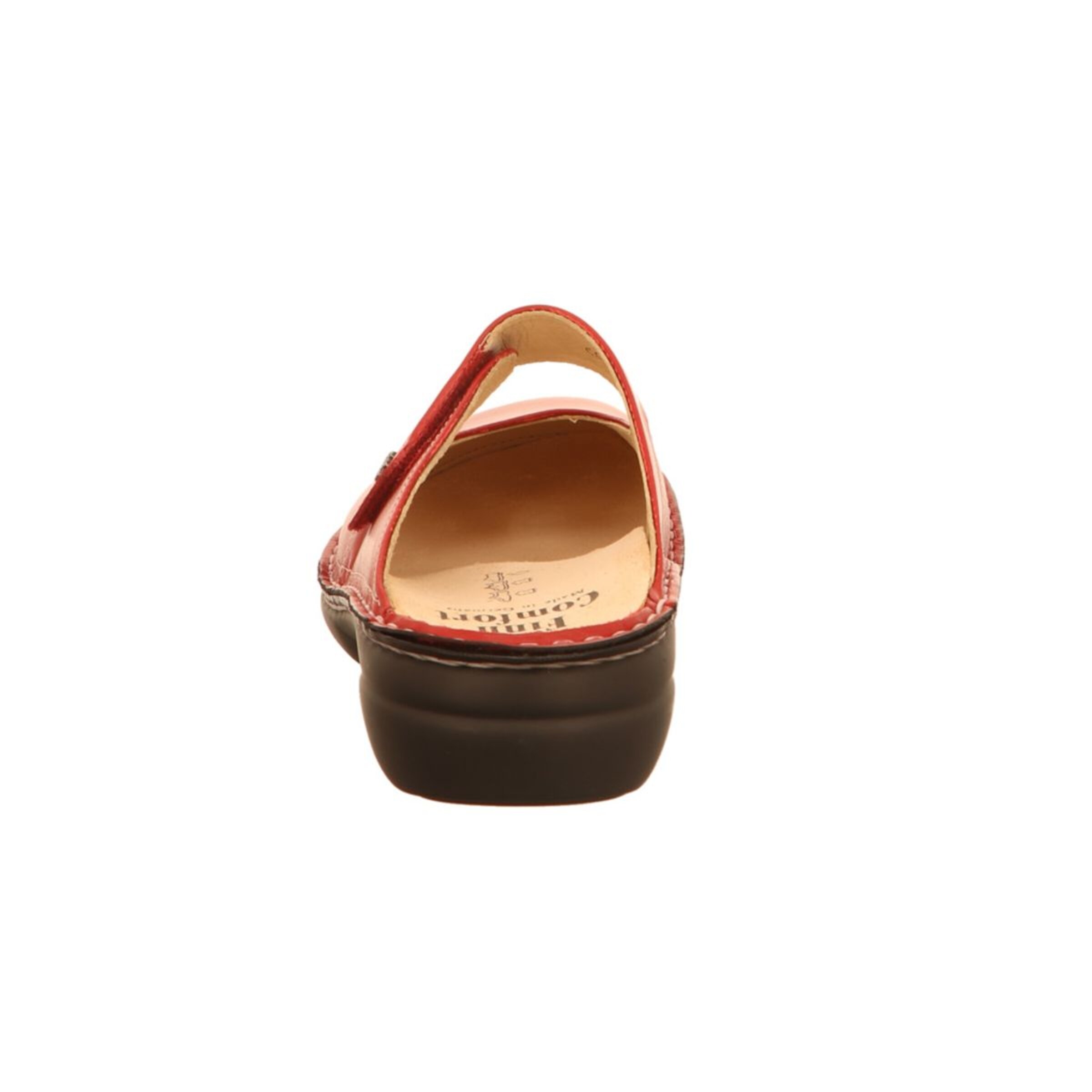 Finn Comfort Mules in Red