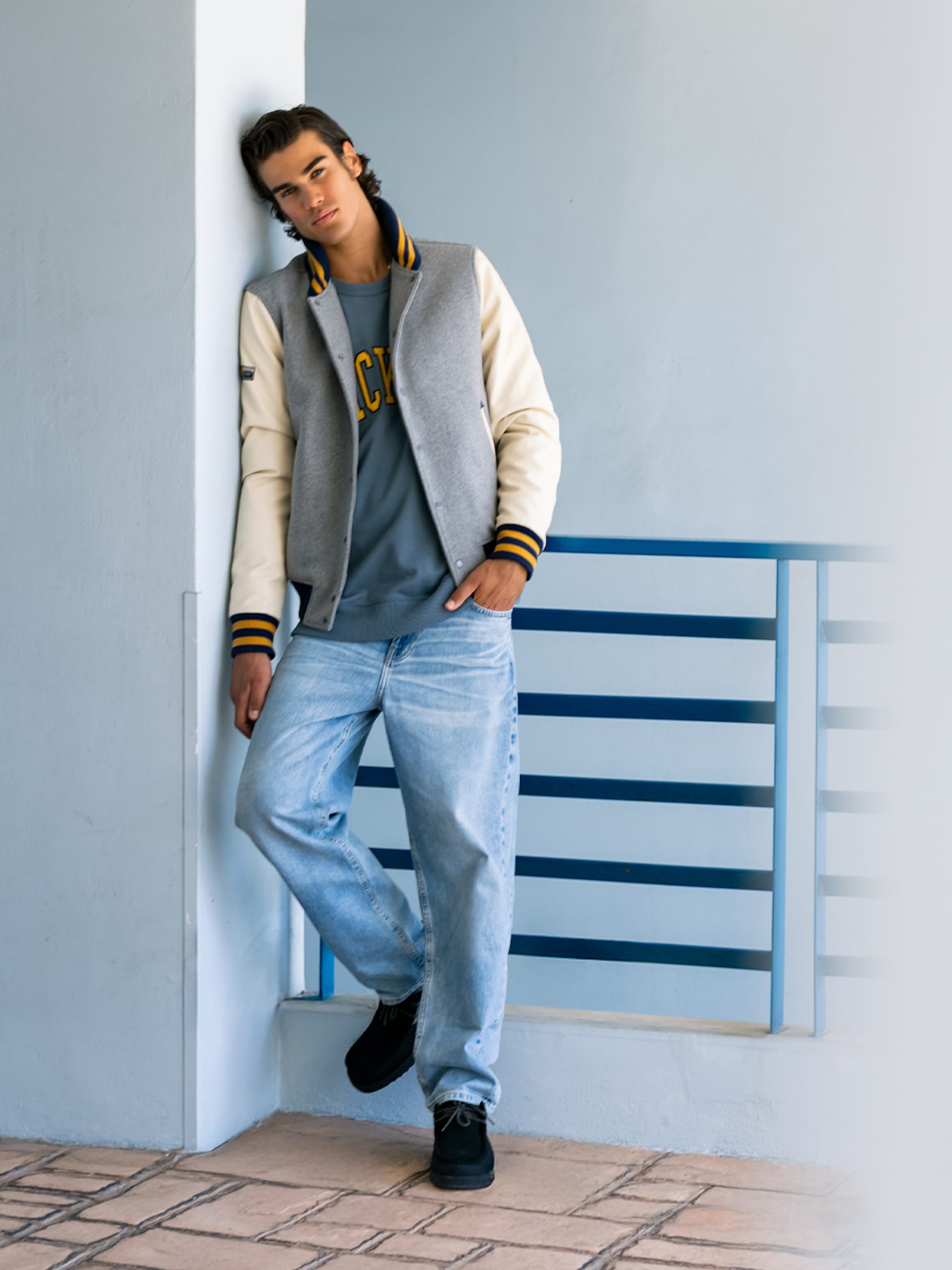 George - Varsity Jacket Look