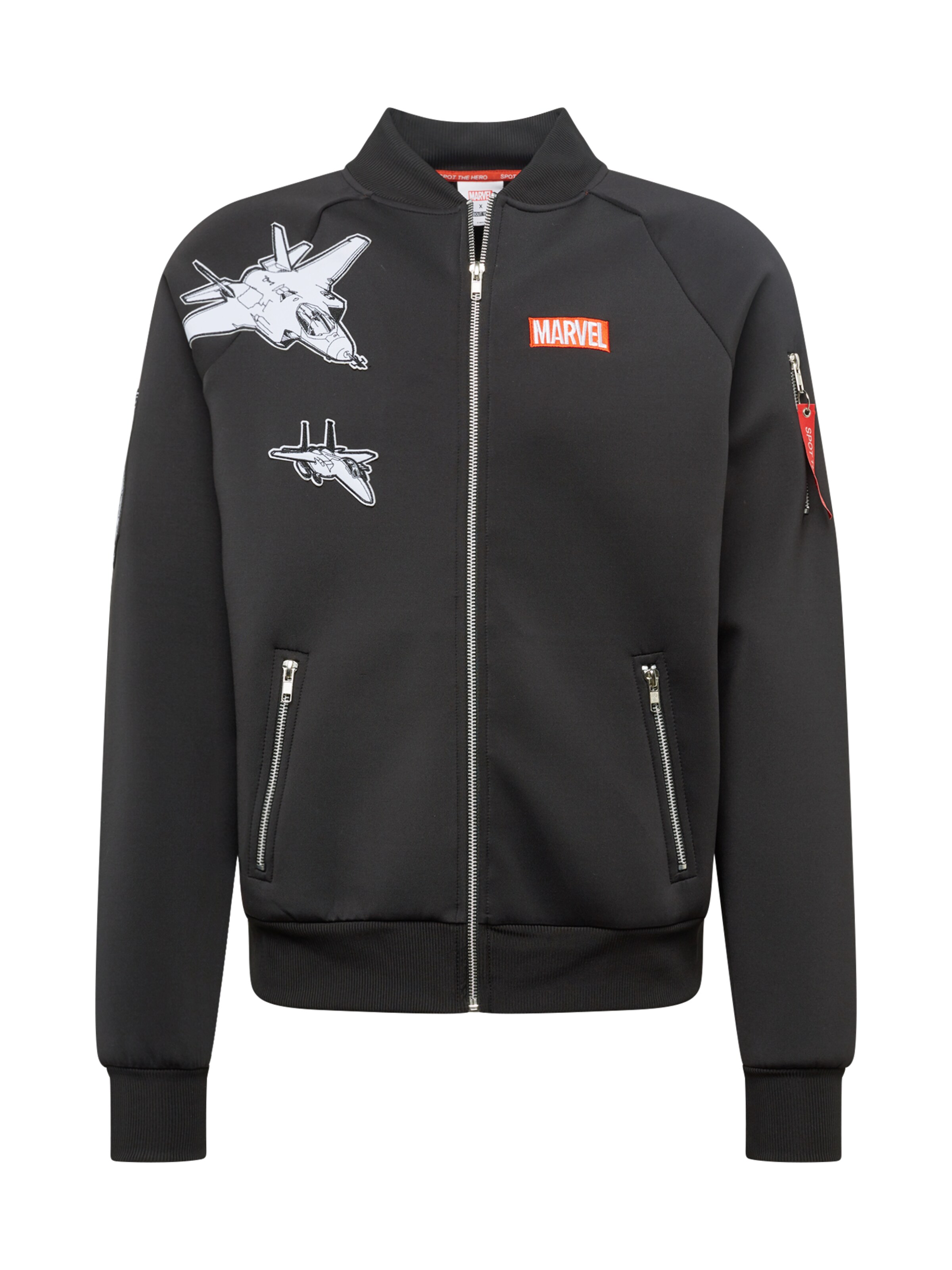 ABOUT YOU x MARVEL - Bomberjacke 'Felix' in schwarz