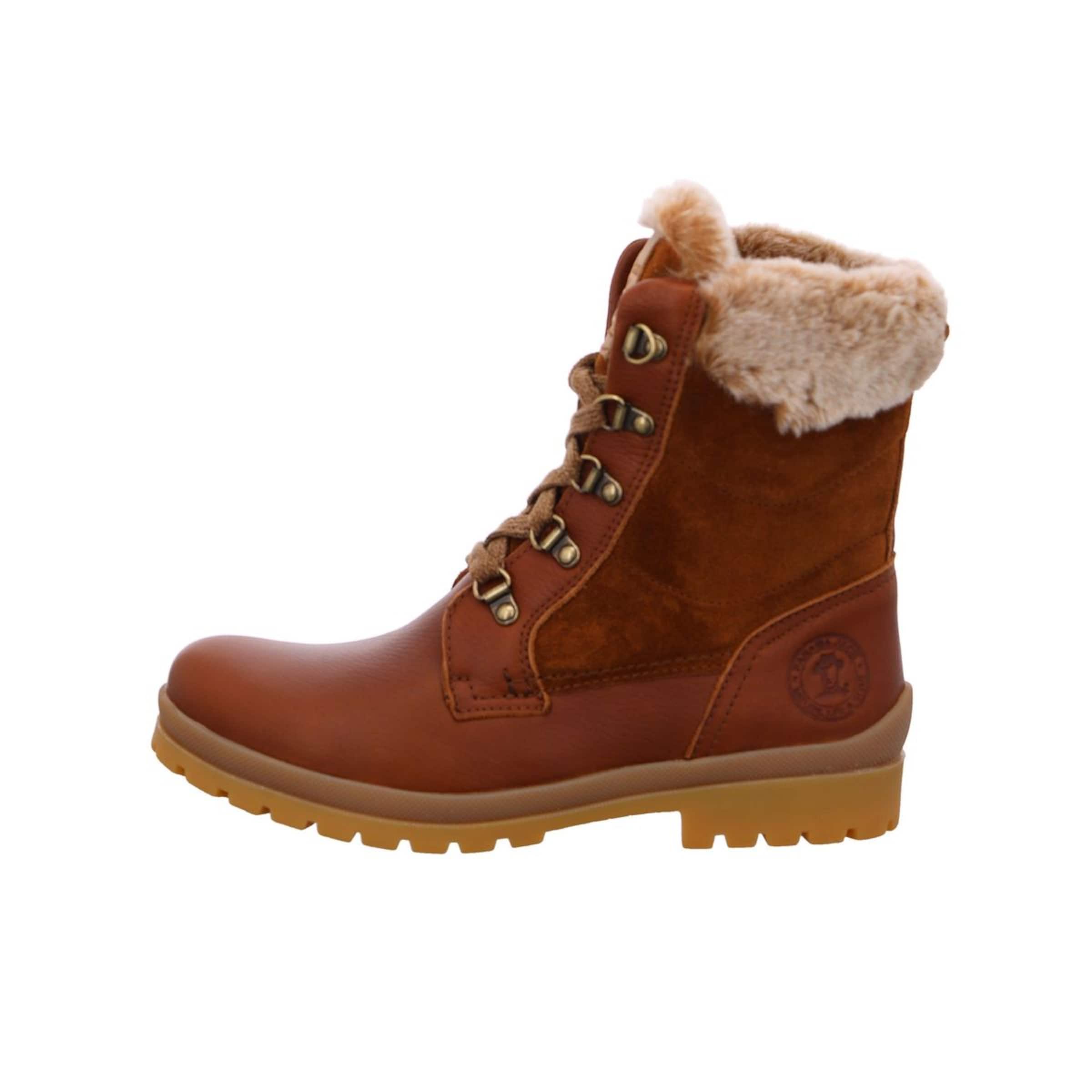 PANAMA JACK Lace-Up Ankle Boots 'Tuscani' in Brown