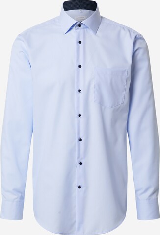 Chemise business SEIDENSTICKER en bleu : devant