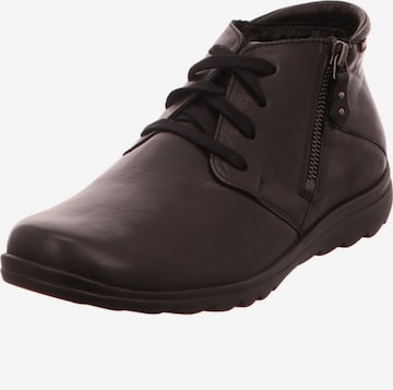 MEPHISTO Lace-Up Ankle Boots in Brown: front