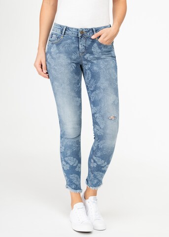 Miracle of Denim Skinny Jeans 'Sina' in Blau: predná strana