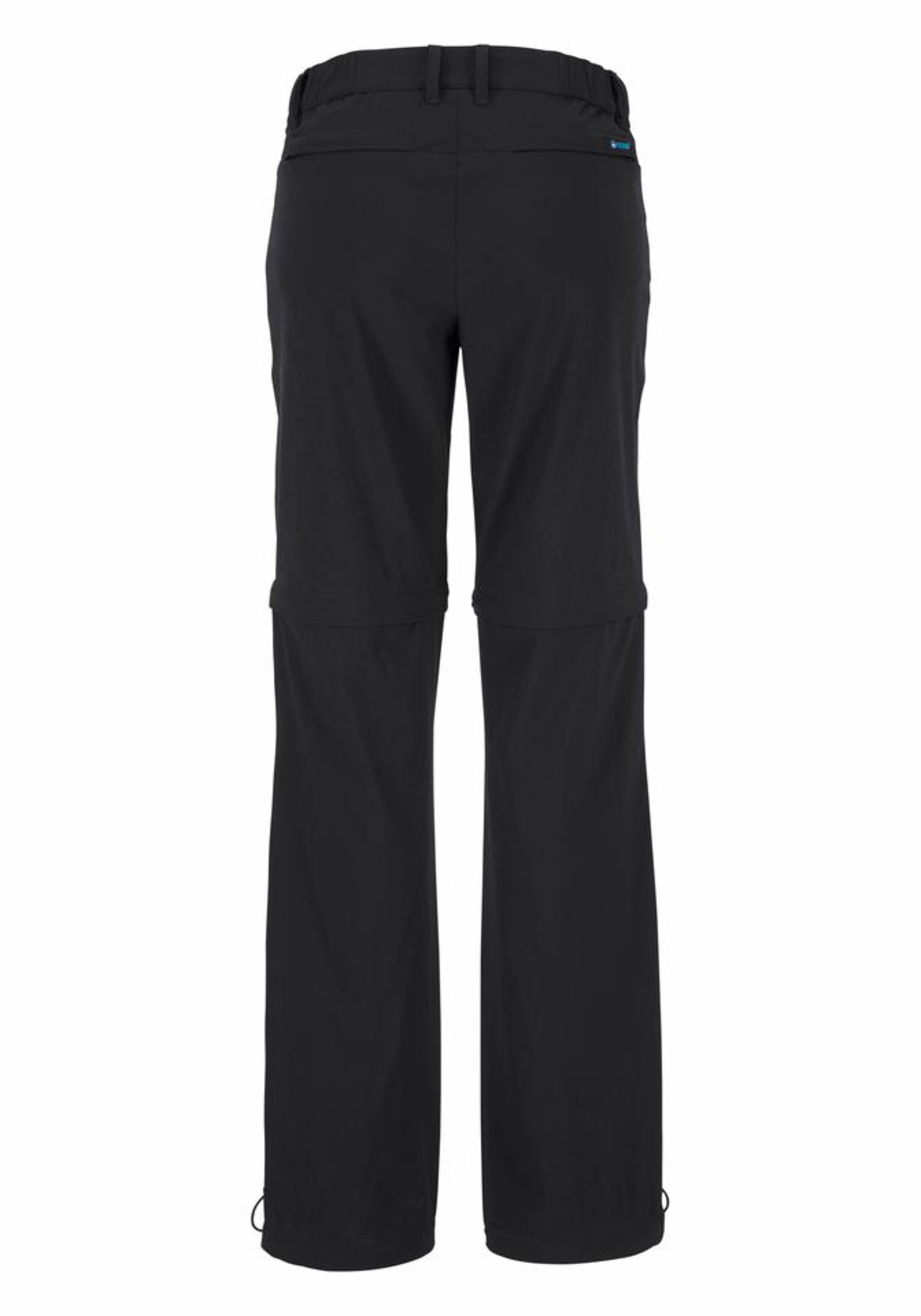 POLARINO Regular Trekkinghose in Schwarz