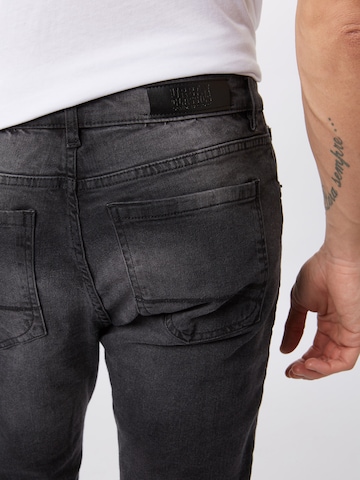 Urban Classics Skinny Jeans in Schwarz