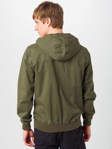 Iriedaily - Ajuste regular Chaqueta de entretiempo 'Love City' en verde