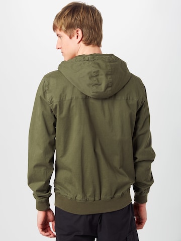 Iriedaily Regular fit Between-Season Jacket 'Love City' in Green