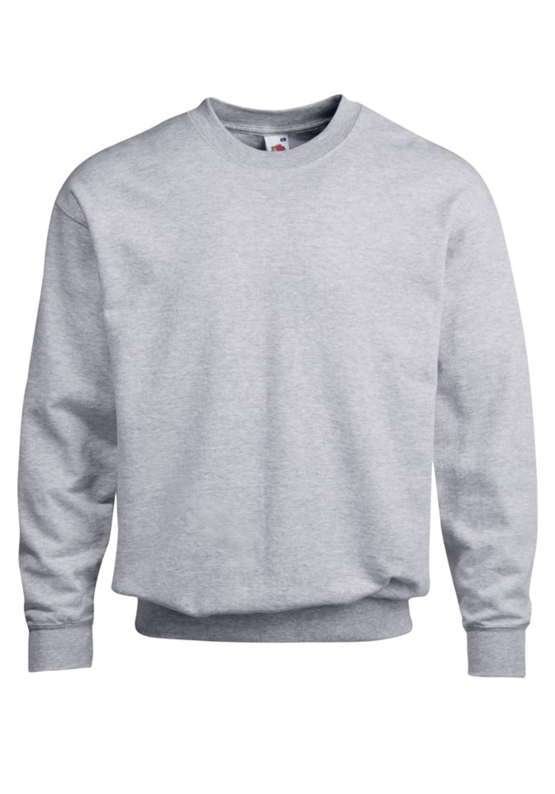 FRUIT OF THE LOOM Sweatshirt in Grau: Vorderseite
