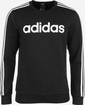 ADIDAS PERFORMANCE Sportsweatshirt in Zwart: voorkant