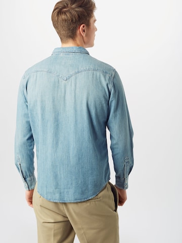 LEVI'S ® Regular Fit Shirt 'Barstow Western' in Blau