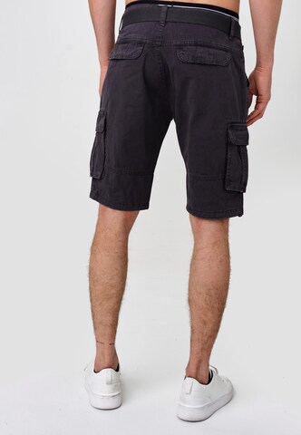 INDICODE JEANS Regular Cargo Shorts 'Blixt' in Braun