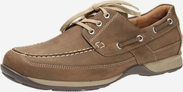 WALDLÄUFER Lace-Up Shoes in Brown: front