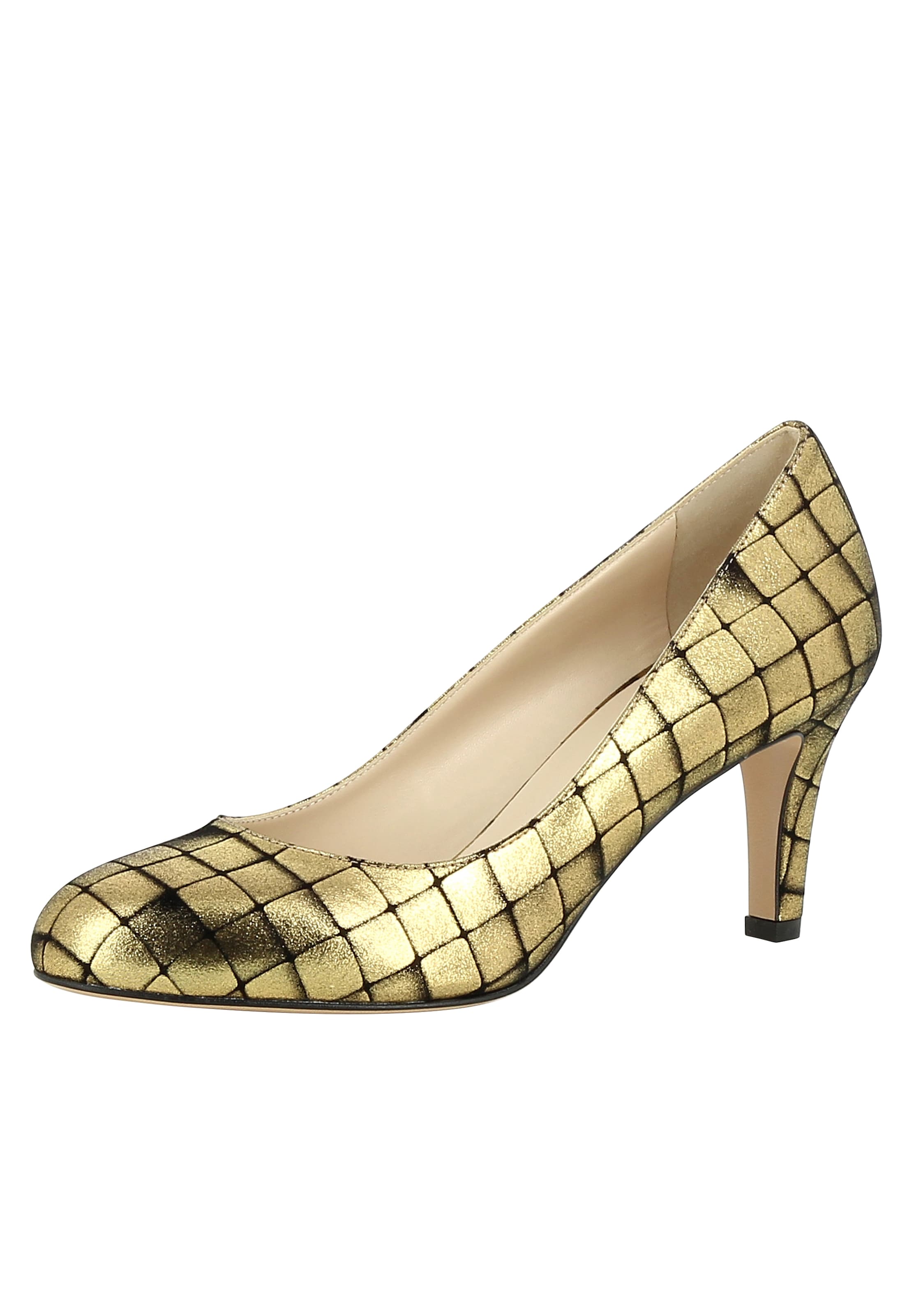 EVITA Pumps 'BIANCA' in Gold: Vorderseite