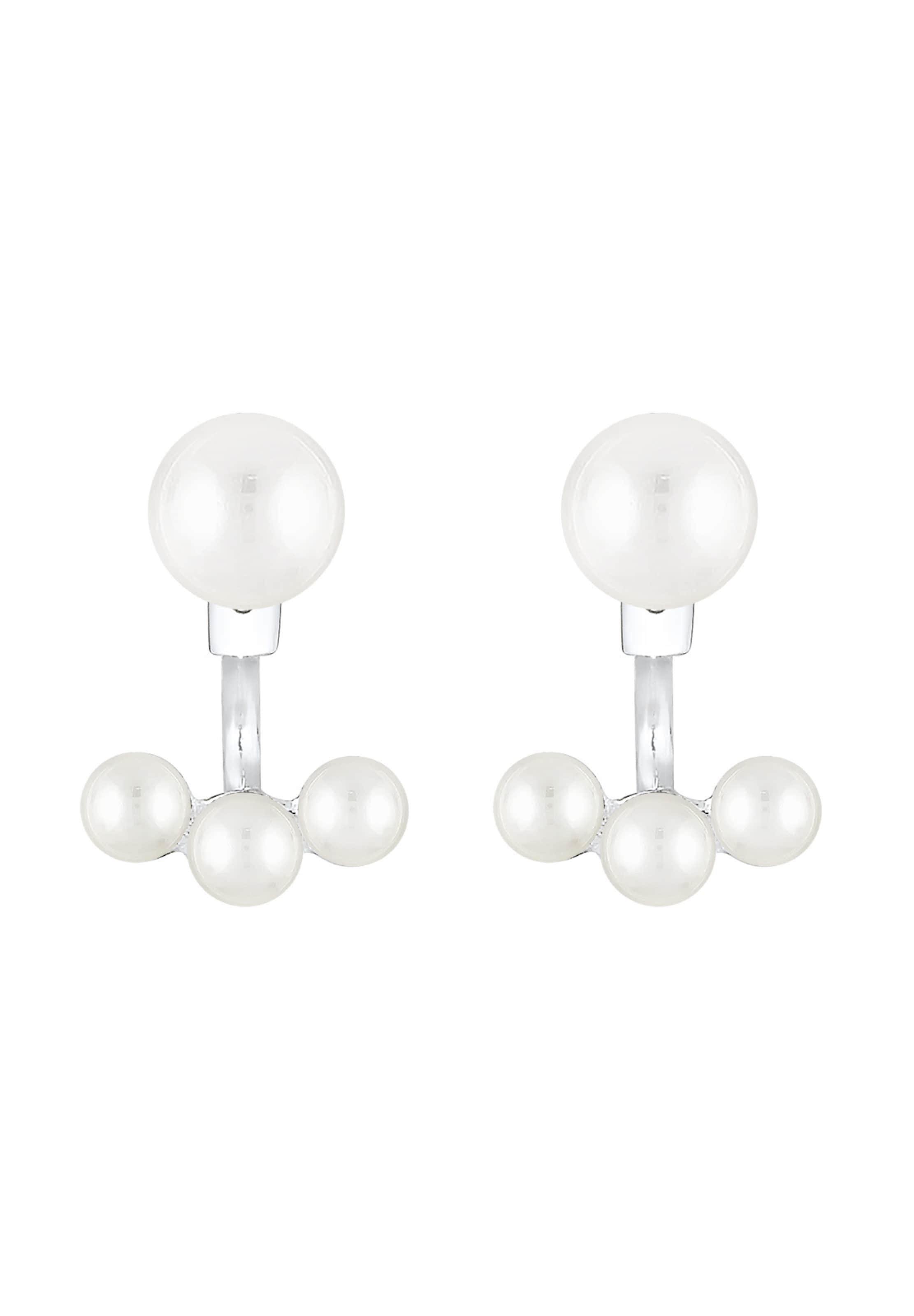 ELLI Oorbellen in Zilver: voorkant