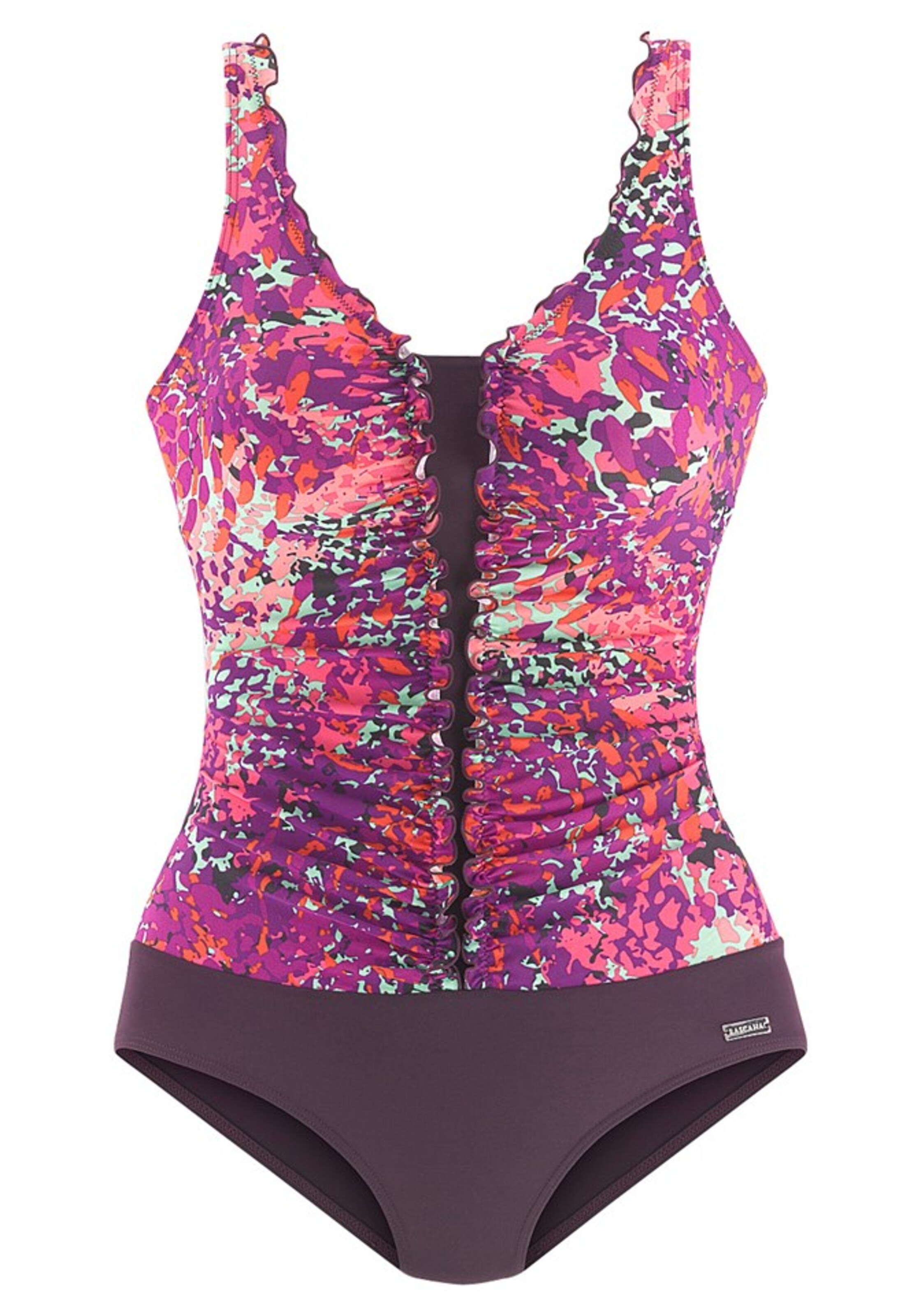 LASCANA - Badeanzug in braun