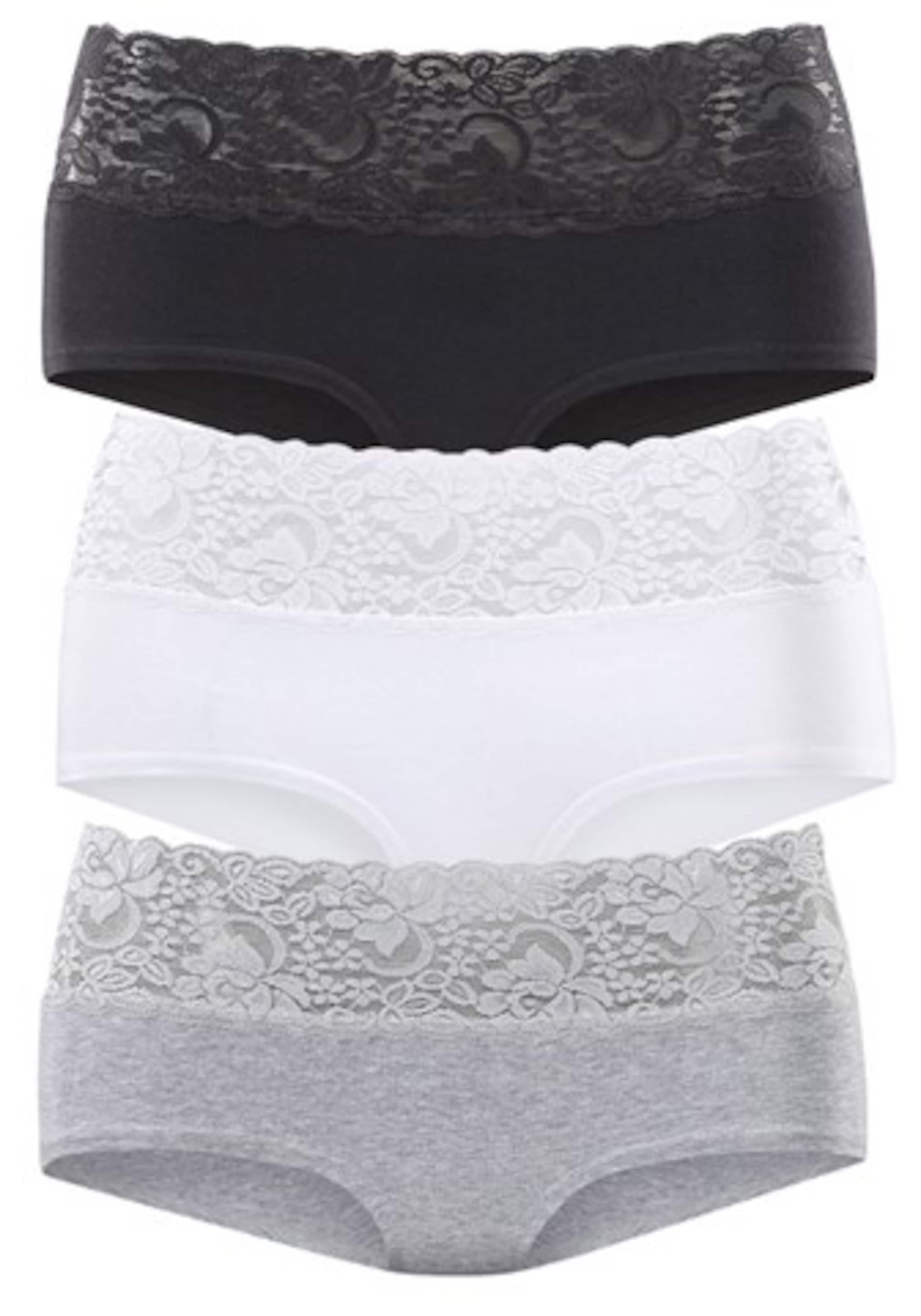 VIVANCE Boyshorts in Grey: front