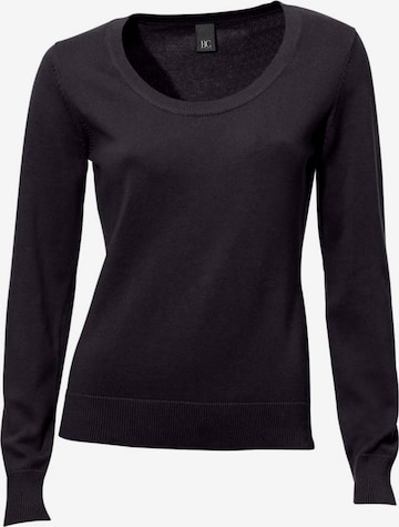 Pull-over heine en noir : devant