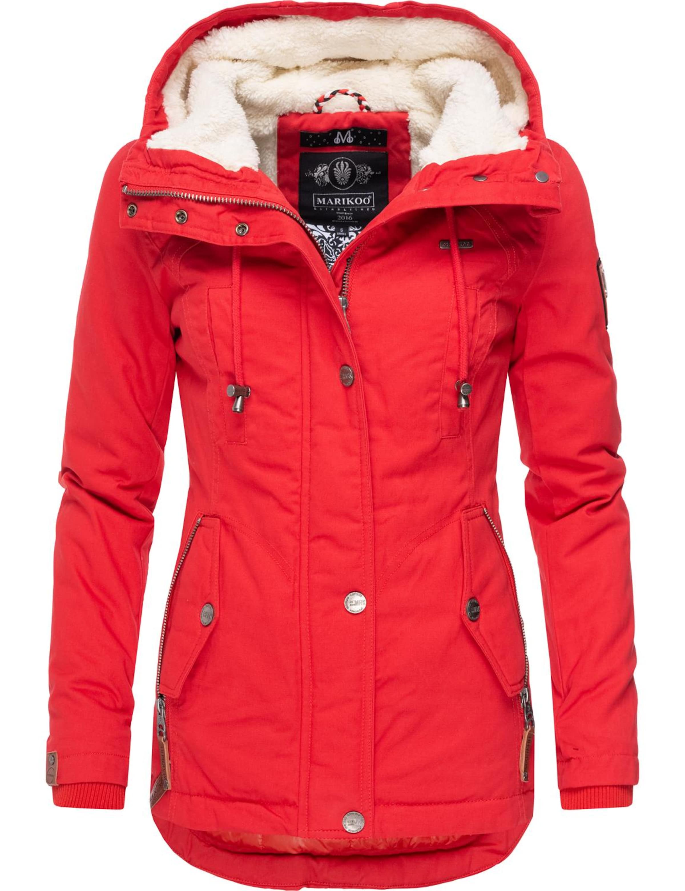 Parka de iarnă 'Bikoo' de la MARIKOO pe roșu