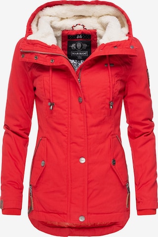 MARIKOO Winter Jacket 'Bikoo' in Red