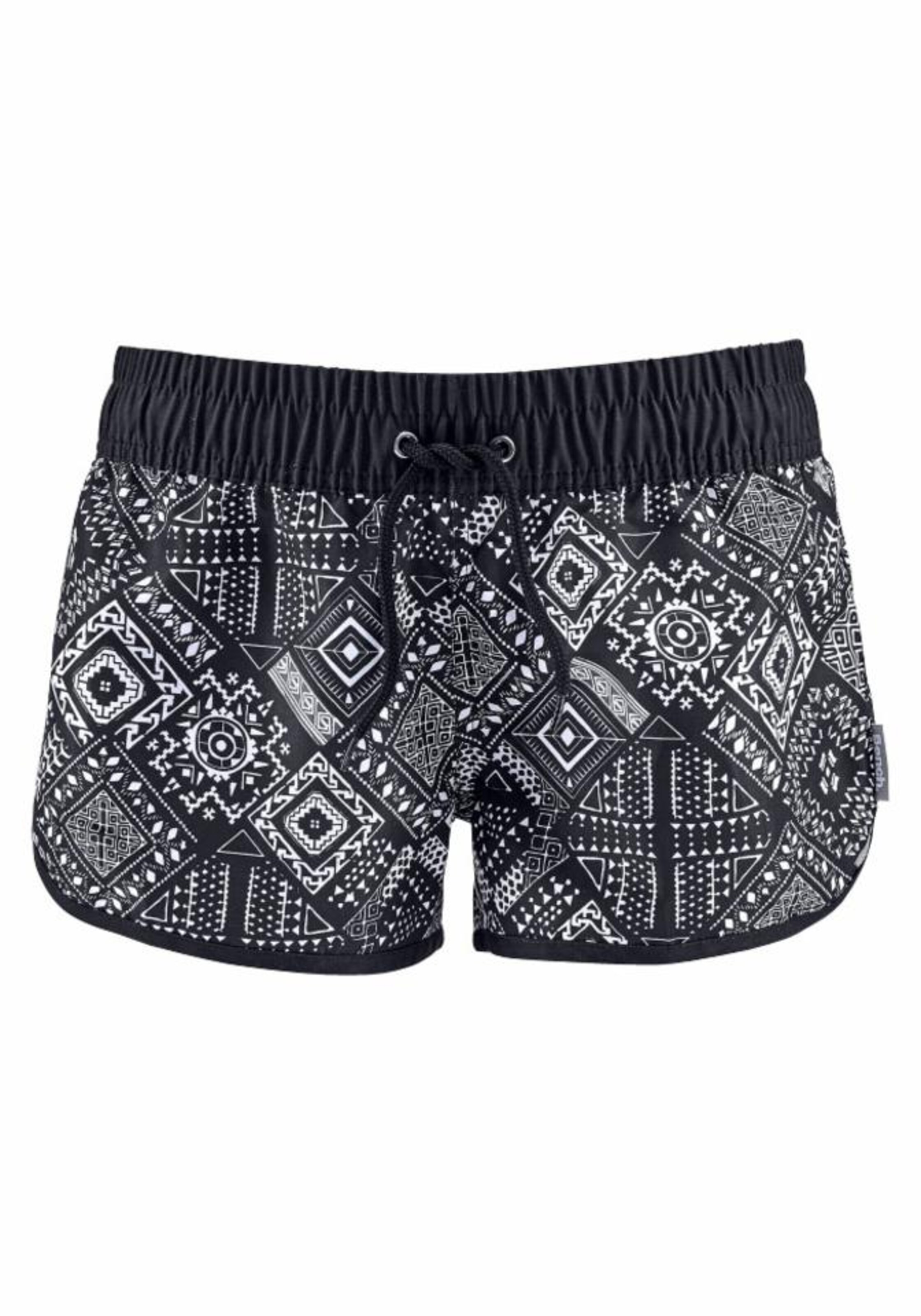 BENCH - Badeshorts in schwarz