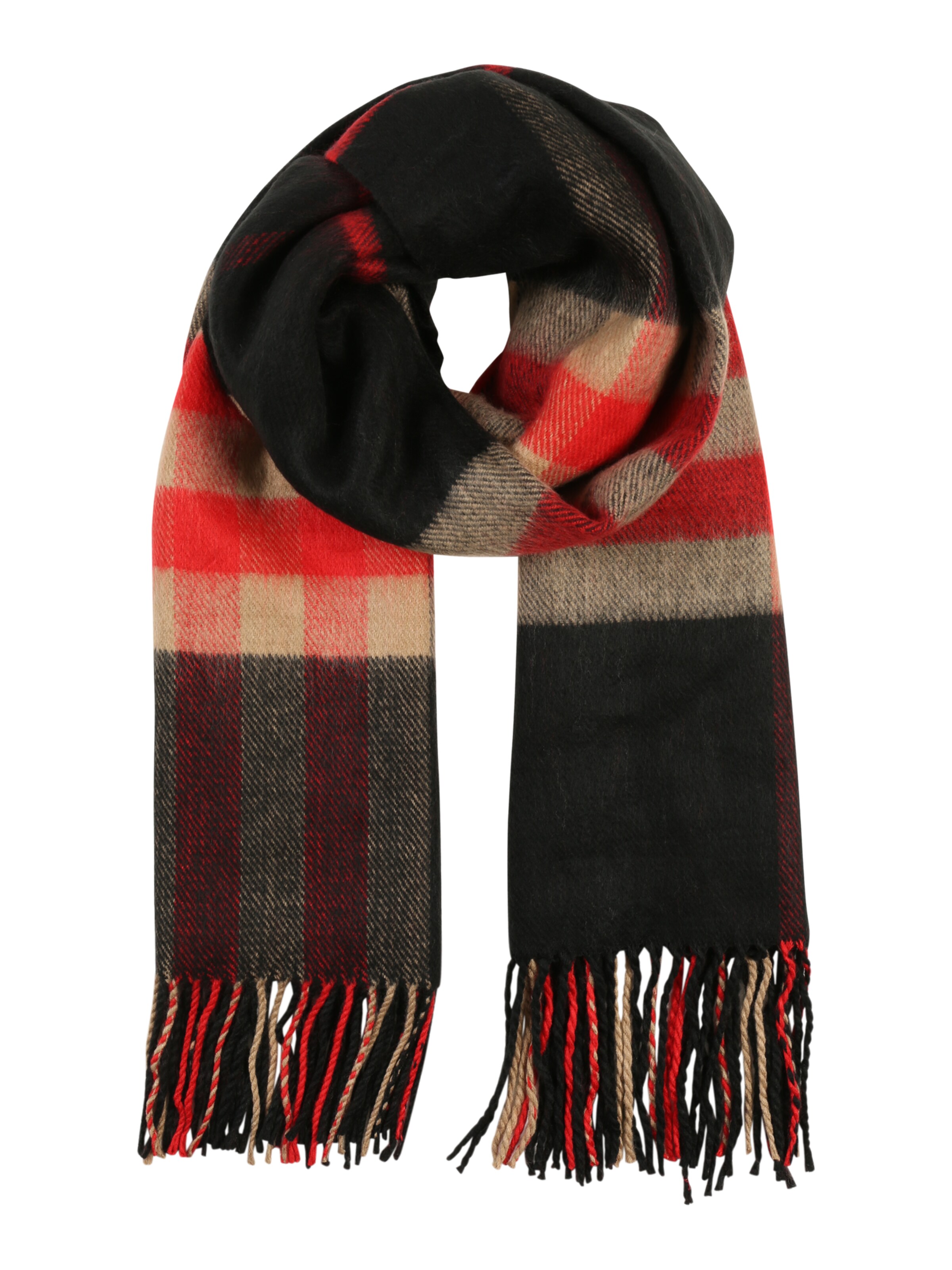 PIECES - Sjaal 'PCHUSH LONG SCARF' in de kleur Beige