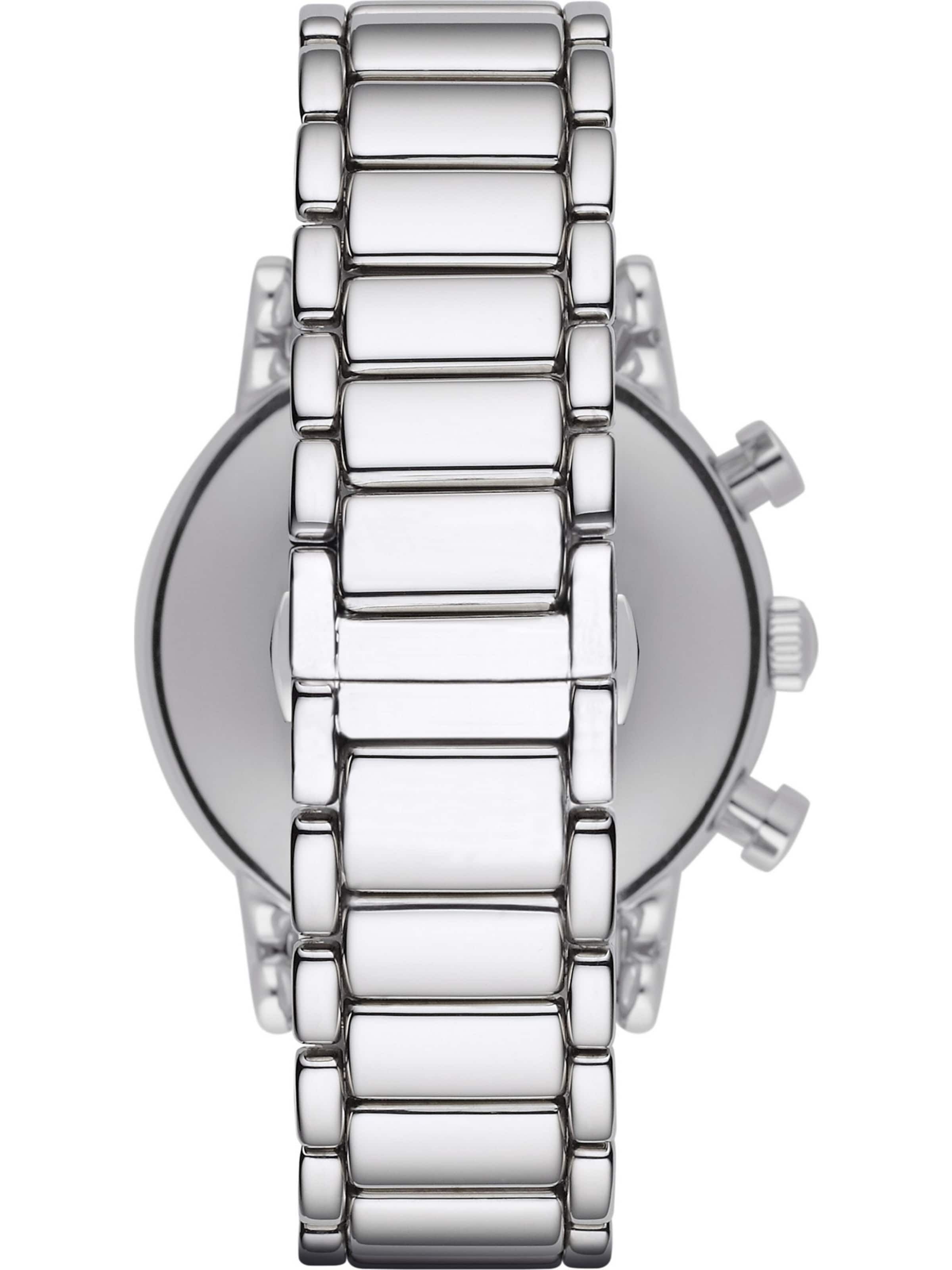 Emporio Armani Analogna ura | srebrna barva