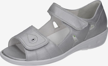 WALDLÄUFER Sandalen in Silber: predná strana