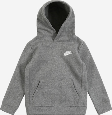 Felpa 'Club Fleece' di Nike Sportswear in grigio: frontale