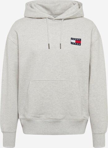 Coupe regular Sweat-shirt Tommy Jeans en gris : devant