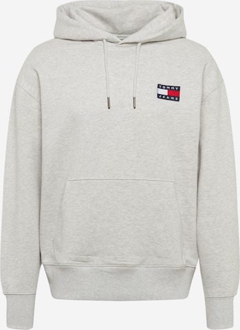 Tommy Jeans Sweatshirt in Grijs: voorkant