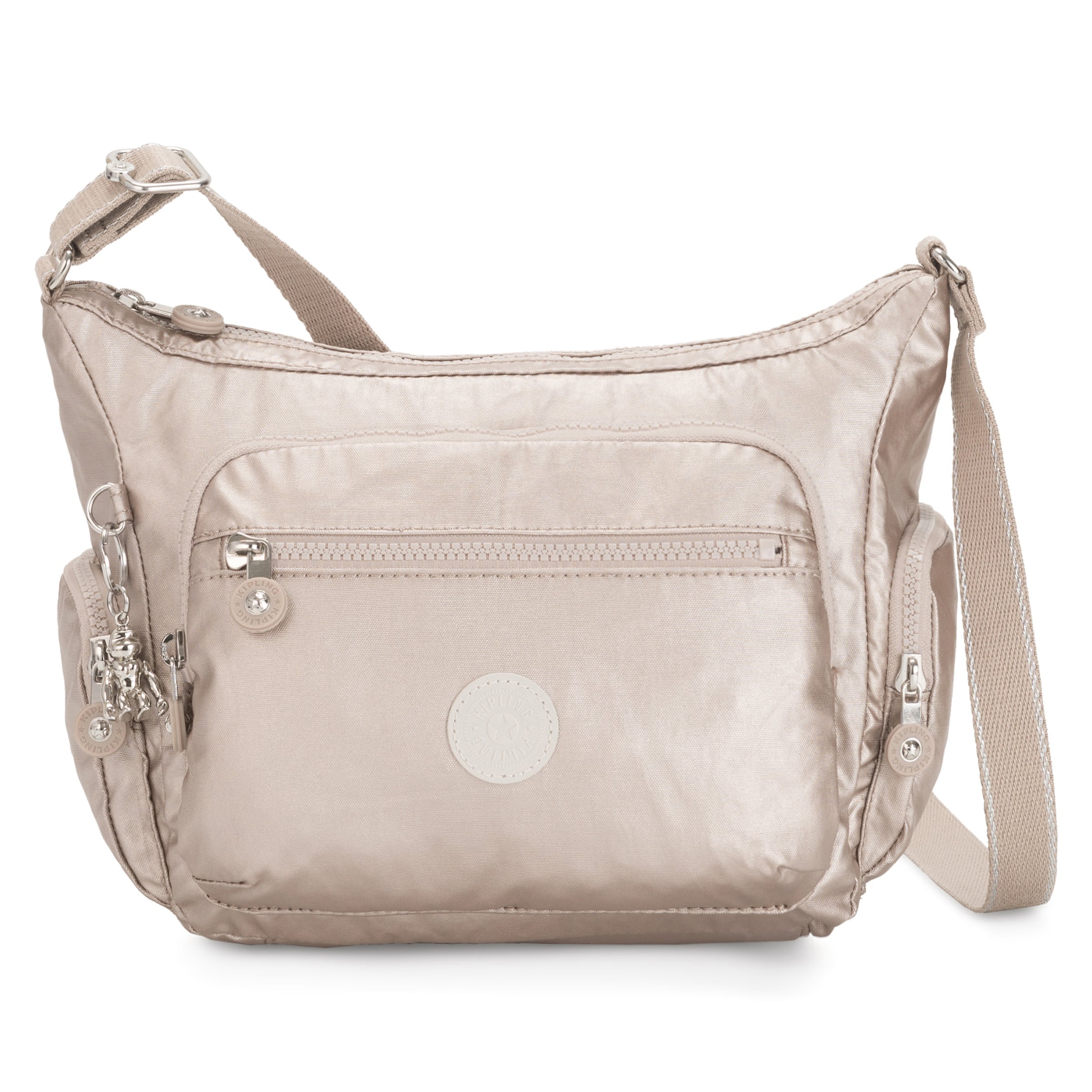 KIPLING Taška přes rameno 'Gabbie' – hnědá: přední strana