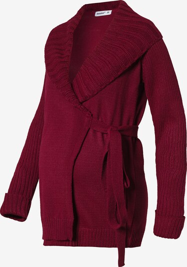 Bebefield Strickjacke 'Massimo' in dunkelrot, Produktansicht