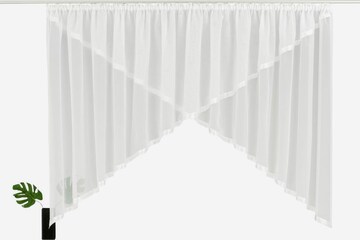 MY HOME Curtains & Drapes in White: front