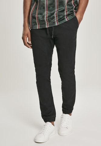 Tapered Pantaloni di SOUTHPOLE in nero: frontale