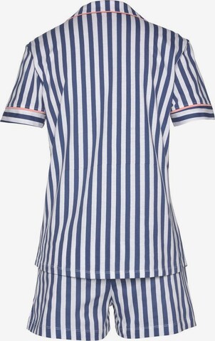 H.I.S Korte pyjama in Blauw