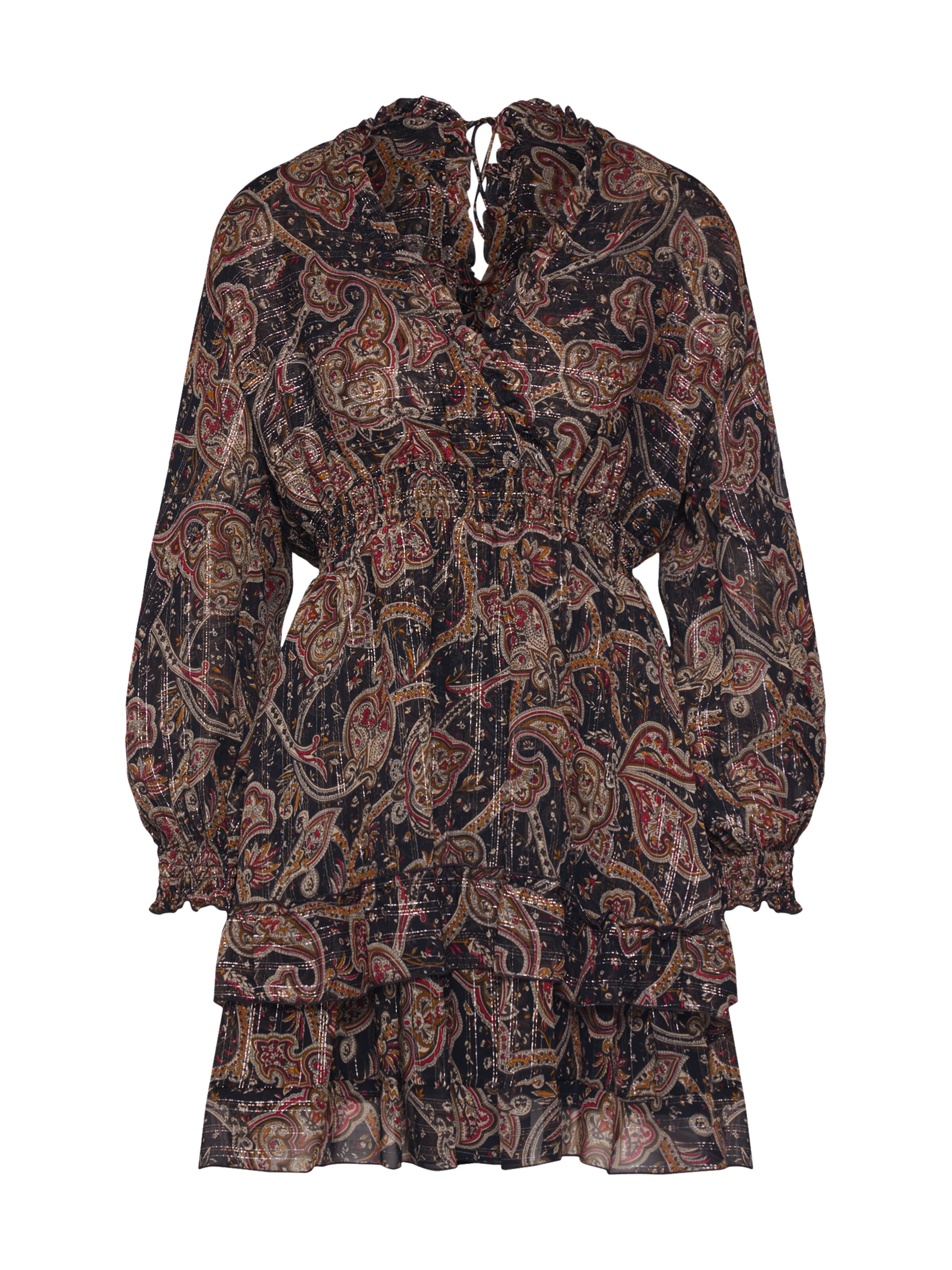 The Kooples - Jurk 'FROB19015K' in de kleur Zwart