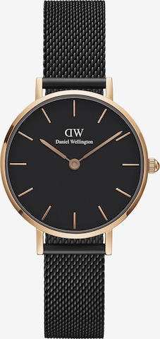 Daniel Wellington Uhr 'Classic Petite 28 Ashfield DW00100245' in Schwarz: front