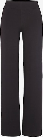 VIVANCE Szeroka nogawka Spodnie w kolorze czarny: przód