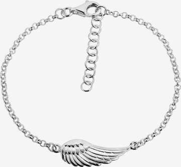 Nenalina Armband 'Flügel' in Zilver: voorkant