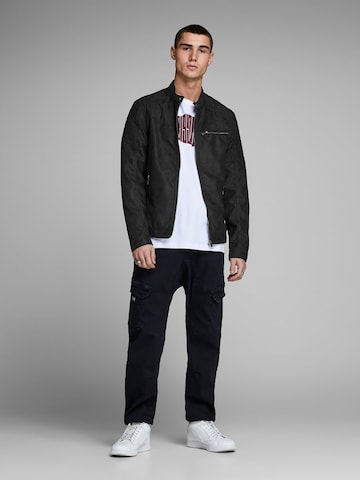 JACK & JONES Regular Fit Jacke in Schwarz