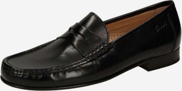 SIOUX Classic Flats in Black: front