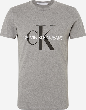 Calvin Klein Jeans T-Shirt in Grau: front