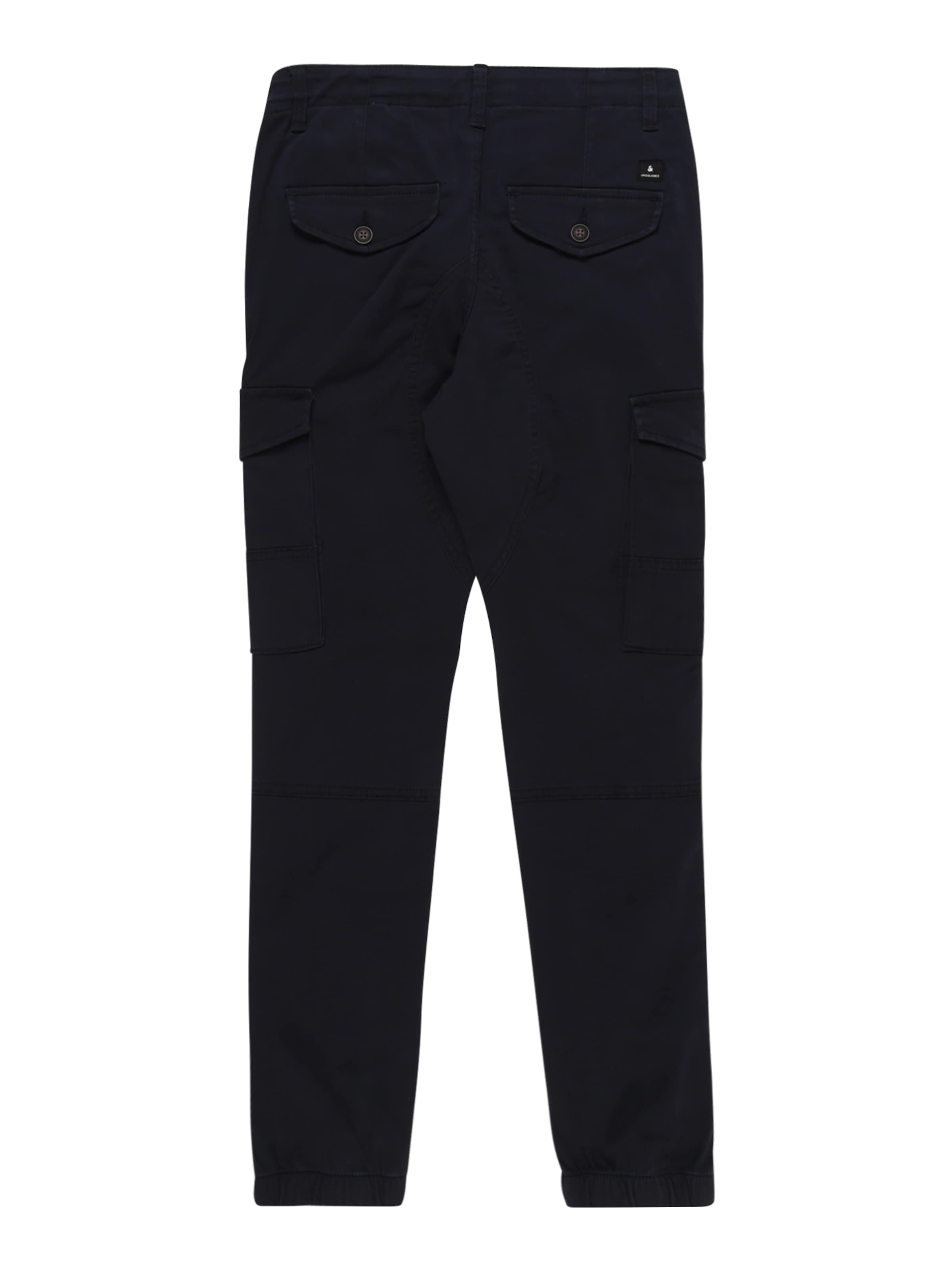 Jack & Jones Junior Alt kitsenev Püksid 'JJIPaul JJFlake', värv sinine