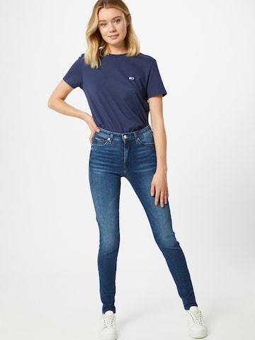 Tommy Jeans Skinny Fit Дънки 'Sylvia' в синьо