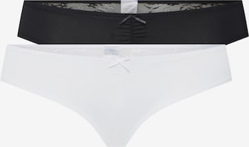 LASCANA String in Black: front