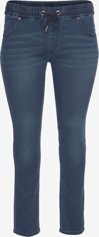 ARIZONA Skinny Jeans in Blue: front