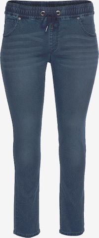 ARIZONA Skinny Jogg Pants in Blau: predná strana