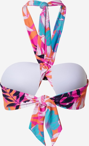 Seafolly Normalny krój Góra bikini w kolorze różowy